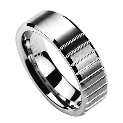 NUBIS® NWF1017 Pánský snubní prsten - velikost 60 - NWF1017-60