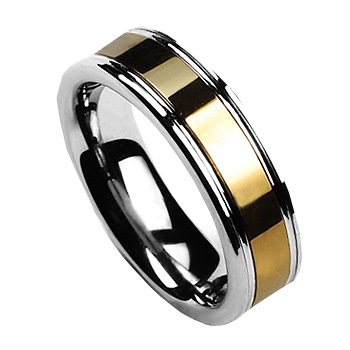 NUBIS® NWF1002 Dámský snubní prsten wolfram - velikost 52 - NWF1002-52