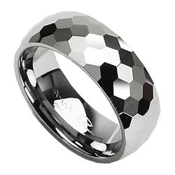 NUBIS® NWF1006 Pánský snubní prsten, šíře 8 mm - velikost 62 - NWF1006-8-62