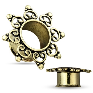 Antique tunel do ucha s ornamentami