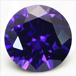 Šperky4U CZ Kubický zirkon - Amethyst, pr. 2.00 mm - CZ0200-020