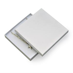 Darčeková krabička na súpravu šperkov veľká - biela