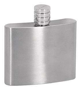 Ocelová kapesní láhev - placatka 150 ml