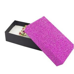 Šperky4U Dárková krabička růžová/černá - KR0061-PK
