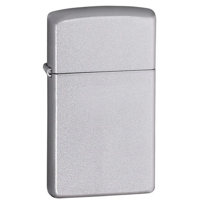 ZIPPO Slim zapaľovač satin chróm