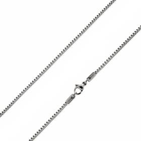 Ocelový řetízek čtvercový, tl. 2 mm OPE1007-020