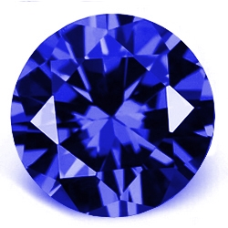 Šperky4U CZ Kubický zirkon - Dark Blue, pr. 2.00 mm - CZ0200-008