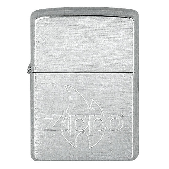 ZIPPO Baseball Cap Flame - benzínový zapaľovač brúsený