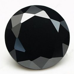 CZ kubický zirkon - black, pr. 1.25 mm