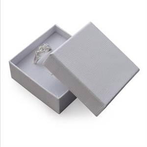 Dárková krabička na soupravu šperků - bílá