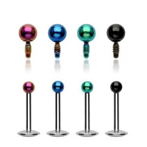 Piercing do brady - labreta 1,2 x 8 mm