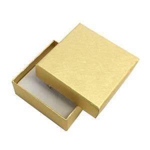 Krabička na súpravu šperkov - zlatá