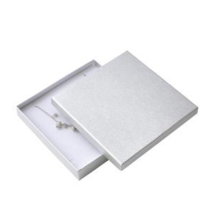 Šperky4U Velká krabička na soupravu šperků - stříbrná - KR0160-ST