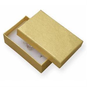 Krabička na súpravu šperkov - zlatá
