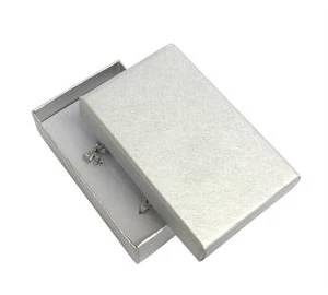 Šperky4U Krabička na soupravu šperků - stříbrná - KR0155-ST