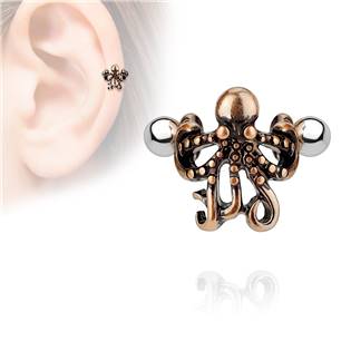 Cartilage piercing do ucha - chobotnice