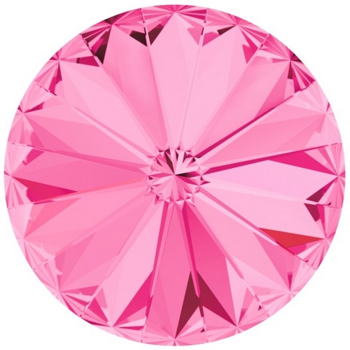 Kryštály SWAROVSKI ® Rivoli 14 mm, rose