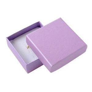 Darčeková krabička na súpravu šperkov - fialová