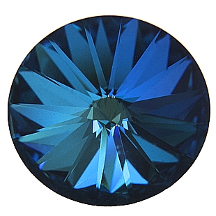 Rivoli SWAROVSKI ® kryštály 14 mm, bermuba blue