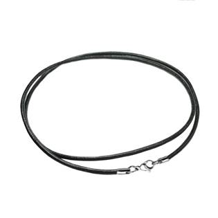 Kožená šňůrka na krk, tl. 2 mm