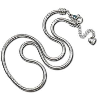 Ocelový náhrdelník - had, délka 45 cm