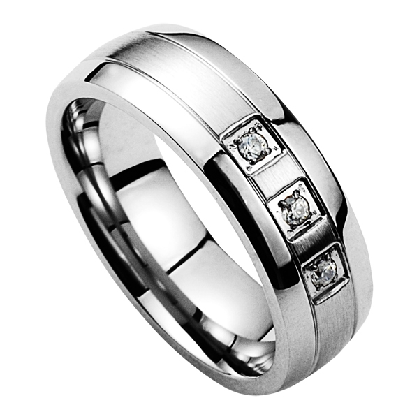 NUBIS® NSS1003 Dámský snubní prsten - velikost 49 - NSS1003-49