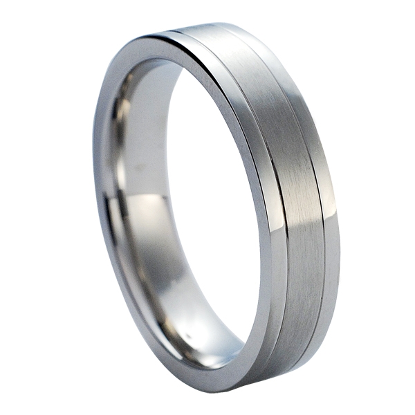 NUBIS® NSS1006 Pánský snubní prsten - velikost 57 - NSS1006-57