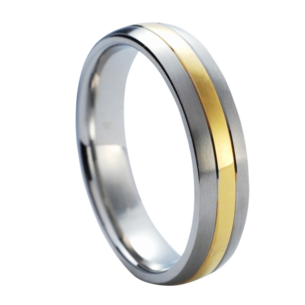 NUBIS® NSS1015 Pánský snubní prsten - velikost 57 - NSS1015-57