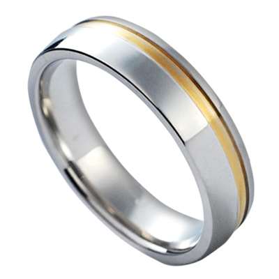NUBIS® NSS1018 Pánský snubní prsten - velikost 61 - NSS1018-61