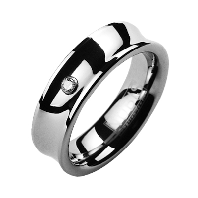 NUBIS® NWF1021 Dámský snubní prsten se zirkonem - velikost 50 - NWF1021-Zr-50