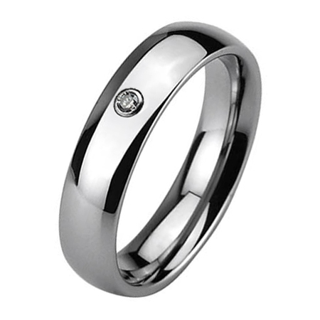 NUBIS® NWF1025 Dámský snubní prsten, zirkon - velikost 52 - NWF1025-6Zr-52