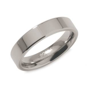 Titanový prsten lesklý BOCCIA® 0121-01