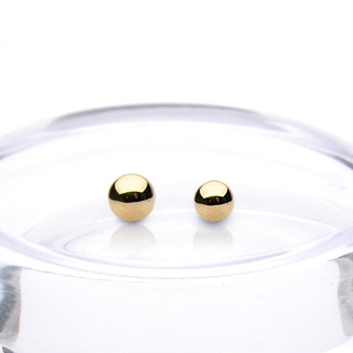 Šperky4U Náhradní kulička zlatá pro závit 1,6 mm, 585/1000 - ZL01161-1605-YG