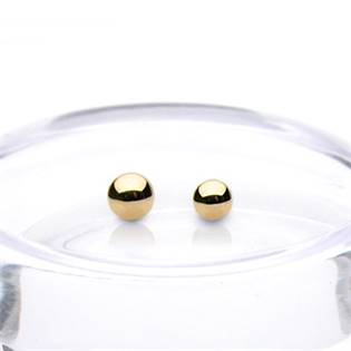 Náhradní kulička zlatá pro závit 1,2 mm, 585/1000