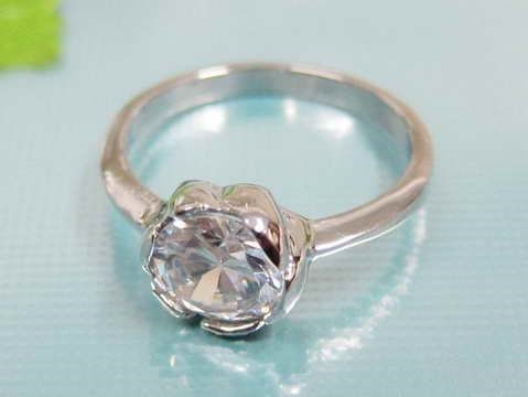 Šperky4U Zásnubní prsten chirurgická ocel OPR1257 - velikost 52 - OPR1257-52