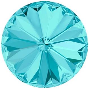 Crystals from Swarovski® RIVOLI 12 mm - LIGHT TURQUOISE
