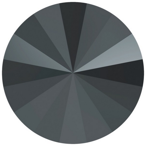 Crystals from Swarovski ® RIVOLI 12 mm - hematitu