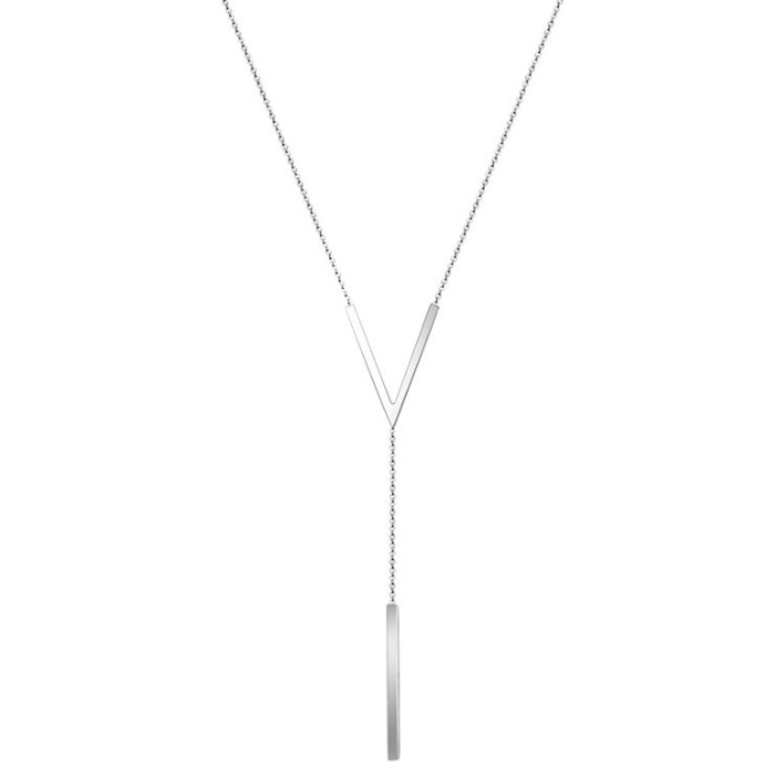 Jednoduchý a štýlový čelová náhrdelník