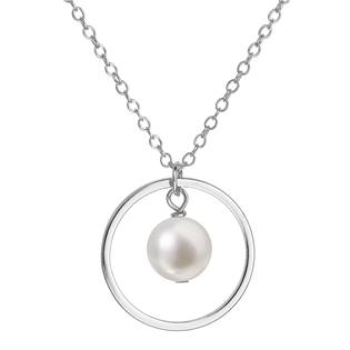 Perlový náhrdelník s říční perlou