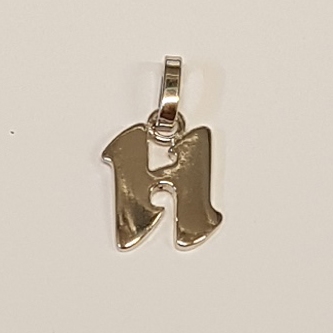 Šperky4U Stříbrný přívěšek písmeno - iniciála H - ZB9107-H
