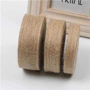 Přírodní jutová stuha, šíře 2cm, 1 metr