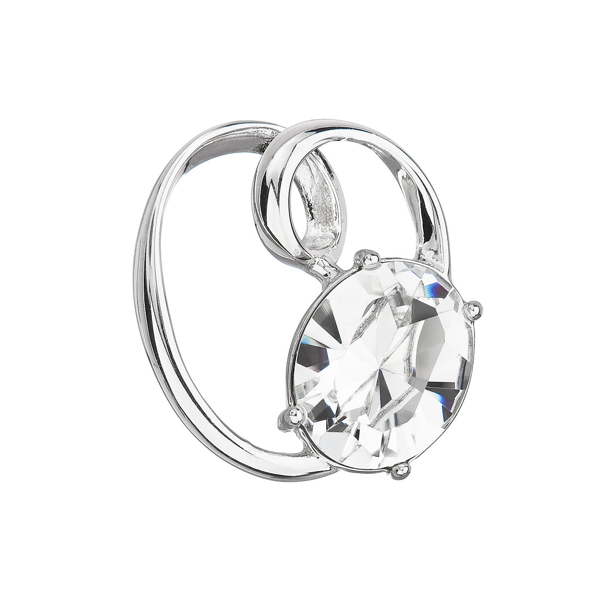 EVOLUTION GROUP CZ Stříbrný přívěšek s kamenem Crystals from Swarovski® - 34228.1