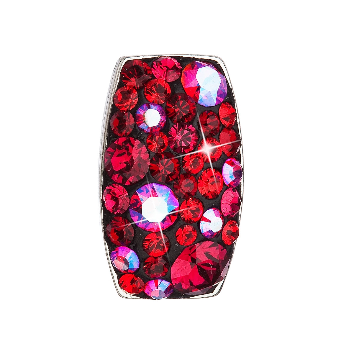 EVOLUTION GROUP CZ Stříbrný přívěšek Crystals from Swarovski®, Cherry - 34194.3 Cherry