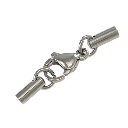 Šperky4U Ocelové zapínání na náramek/náhrdelník 2 mm - OK1157-02