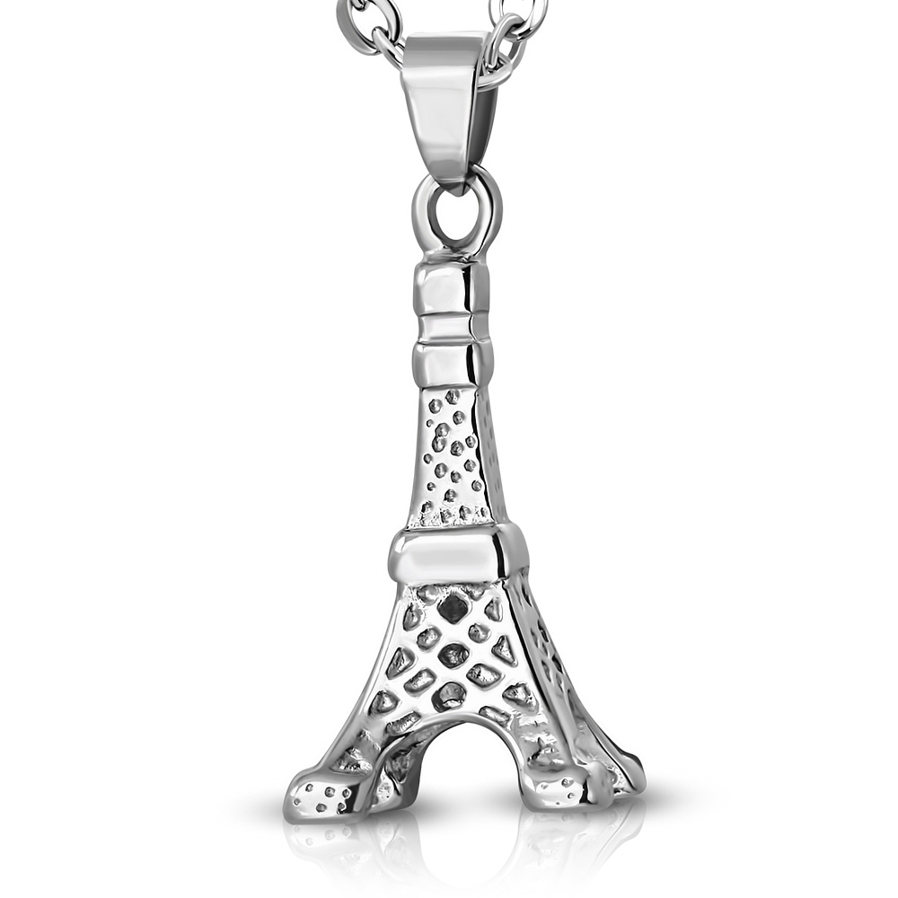 Šperky4U Ocelový přívěšek - Eifelova věž - OPP1476