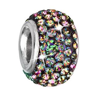 Stříbrný přívěšek korálek Crystals from Swarovski® Vitrail Medium