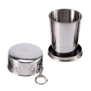 Skládací nerezový pohárek - kalíšek 150 ml