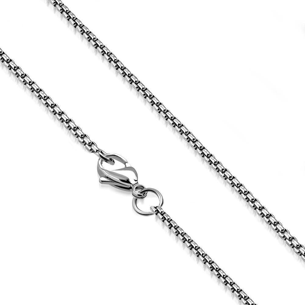 Šperky4U Ocelový řetízek, tl. 1,5 mm - OPE1050-015-55