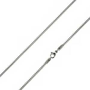 Ocelový řetízek čtvercový, tl. 3 mm