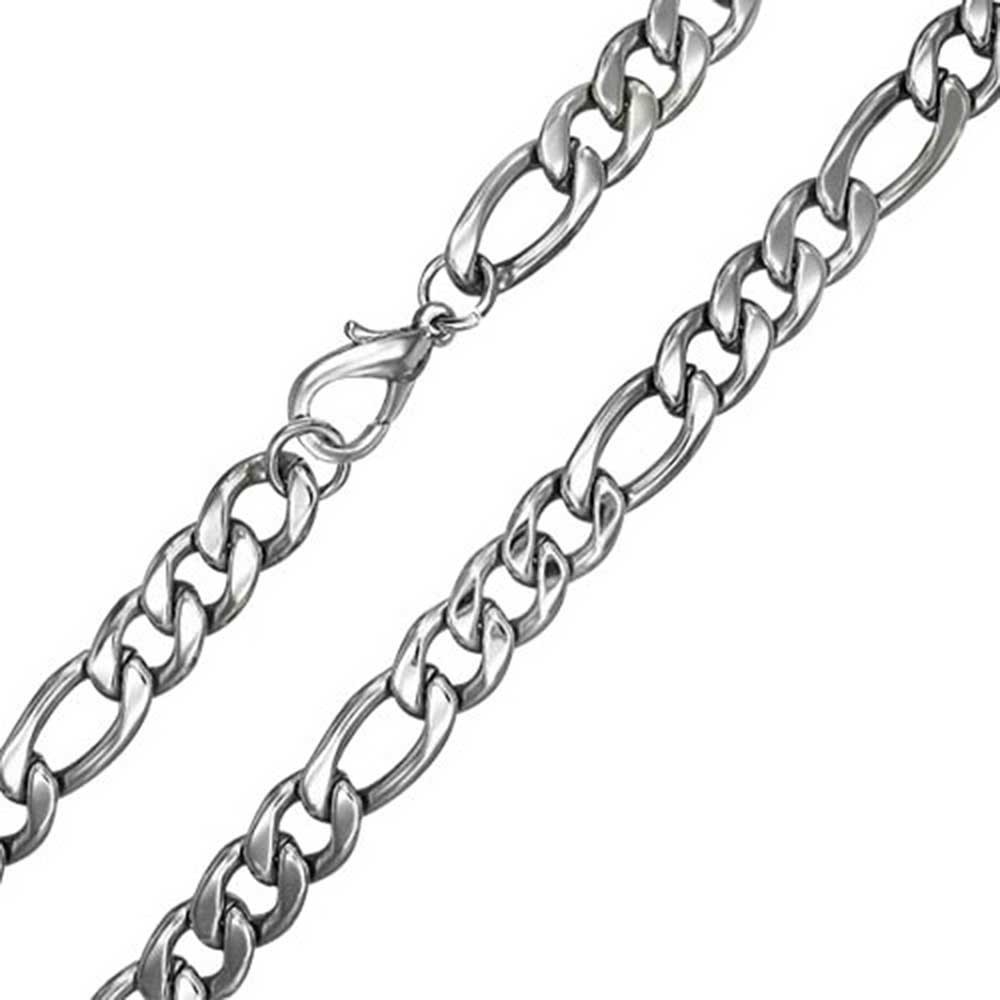 Šperky4U Ocelový řetízek figaro, tl. 6 mm - OPE1010-060-50